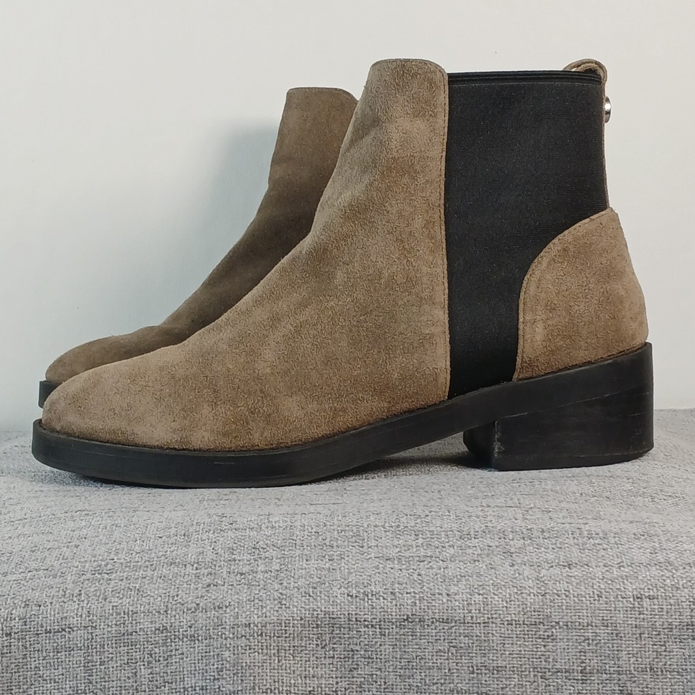 Steve Madden Chelsea Boot Womens 11M Mocha Street Savy Ankle Bootie Grroupie - Picture 4 of 13